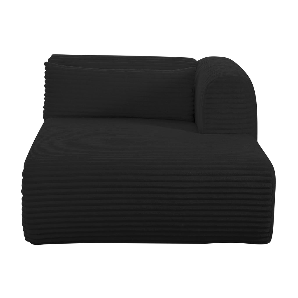 Tarra 71" Fluffy Oversized Performance Corduroy Modular Chaise