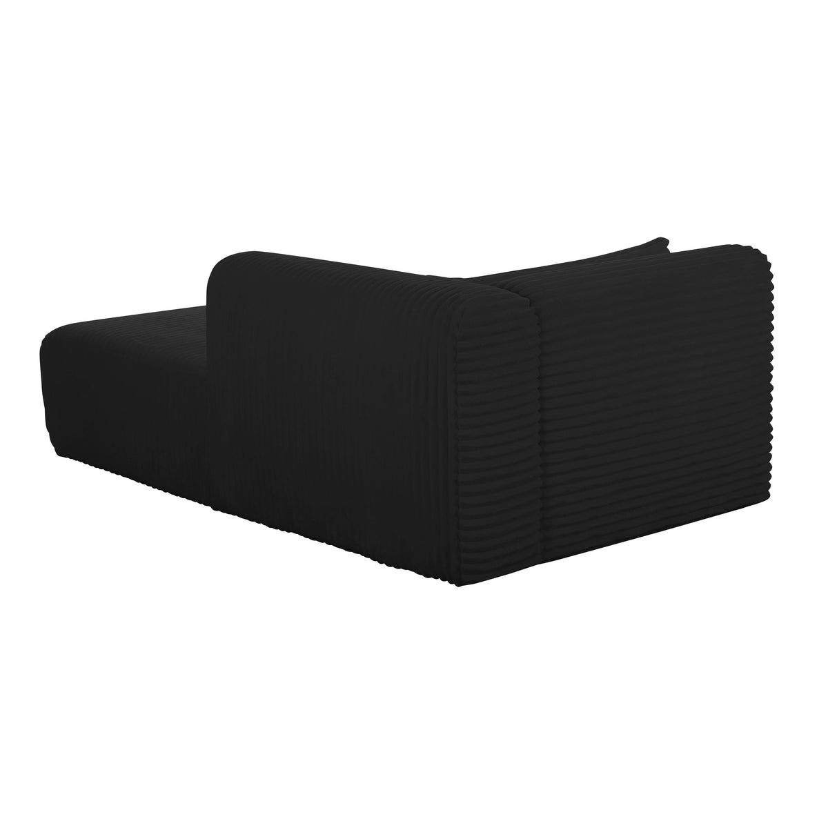 Tarra 71" Fluffy Oversized Performance Corduroy Modular Chaise