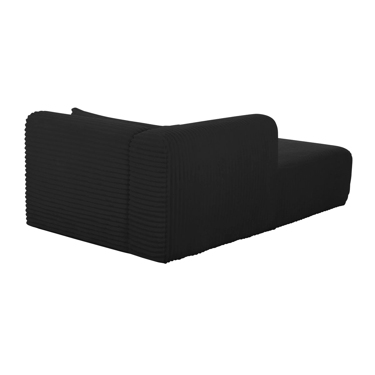Tarra 71" Fluffy Oversized Performance Corduroy Modular Chaise