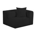 Tarra Fluffy Oversized Performance Corduroy Modular Corner Chair