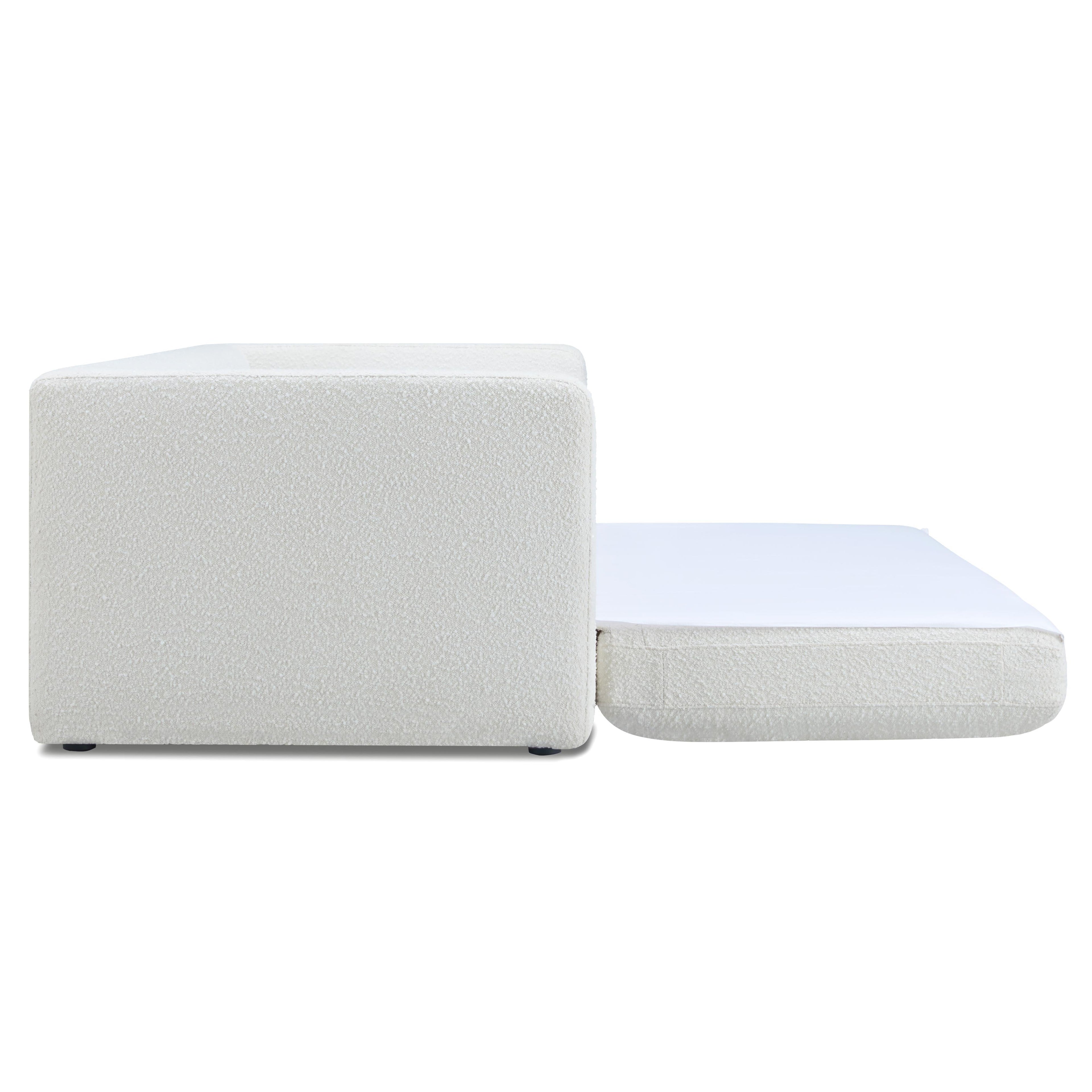 Ryan 91" Performance Boucle Sleeper Sofa