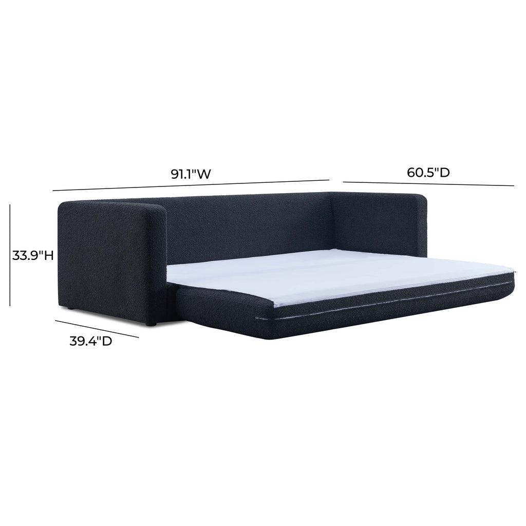 Ryan 91" Performance Boucle Sleeper Sofa