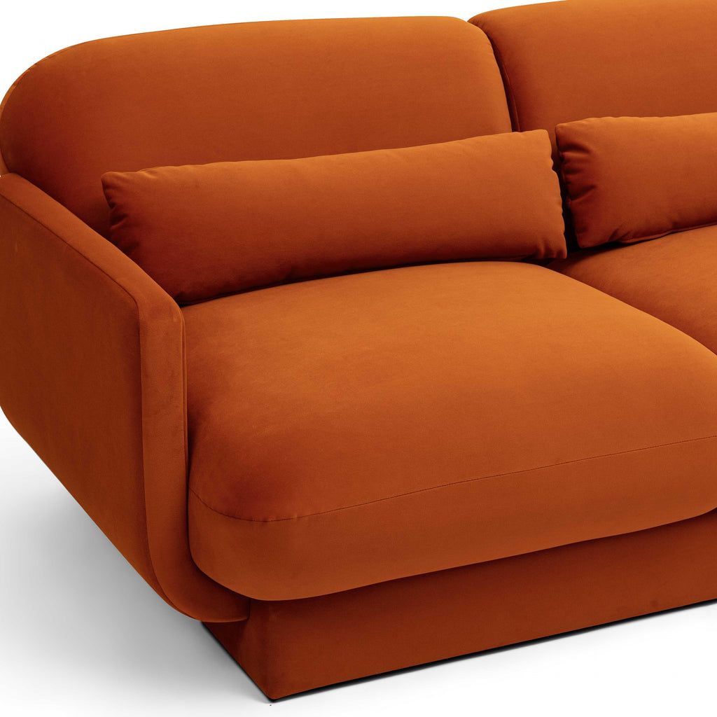 Azalea 90.5" Performance Velvet Sofa