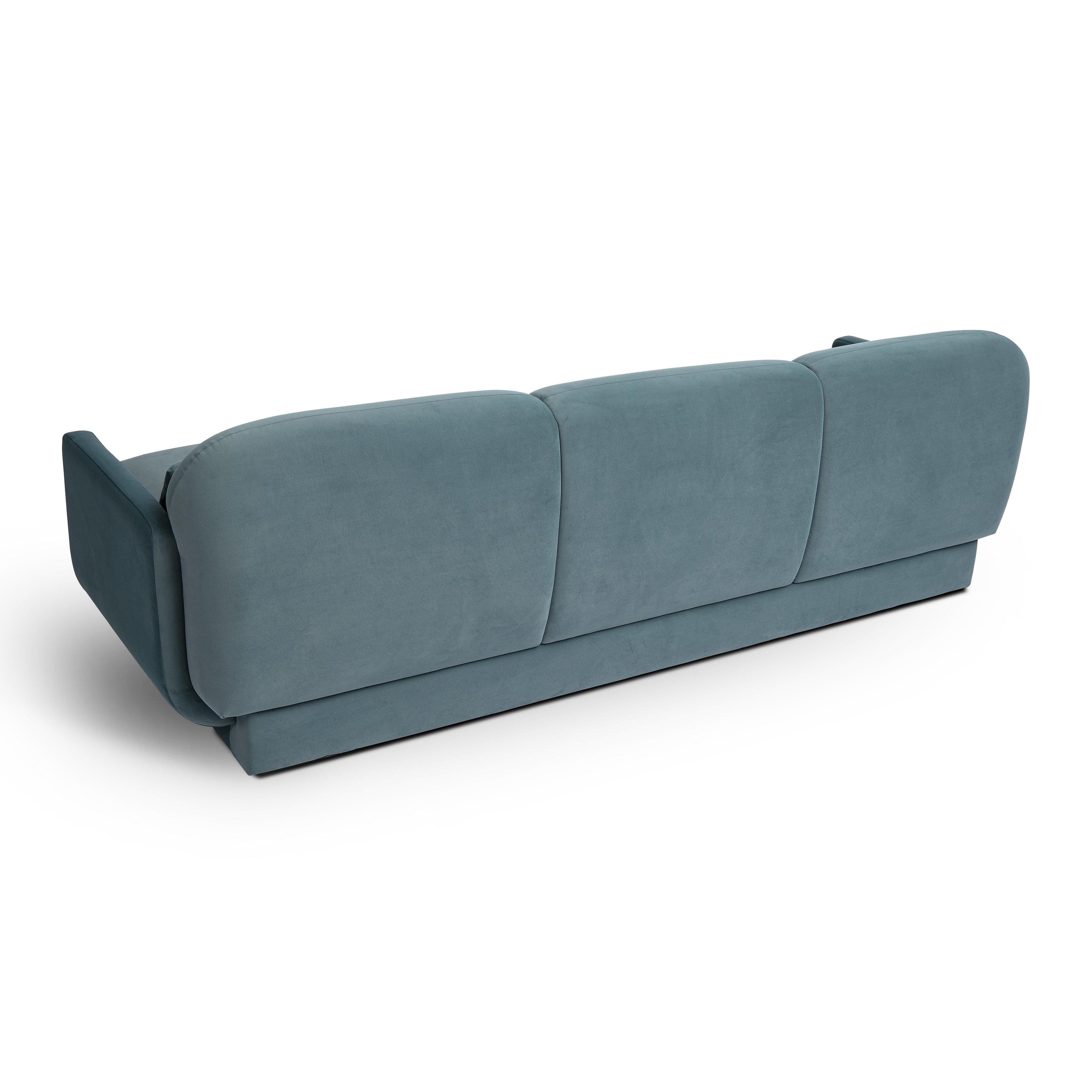 Azalea 90.5" Performance Velvet Sofa