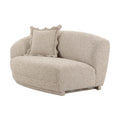 Marion 60" Two-Tone Textured Performance Boucle Loveseat