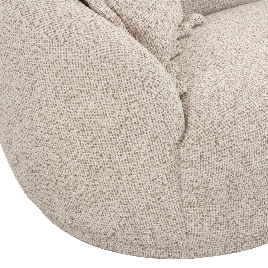 Marion 60" Two-Tone Textured Performance Boucle Loveseat