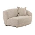 Marion 60" Two-Tone Textured Performance Boucle Loveseat