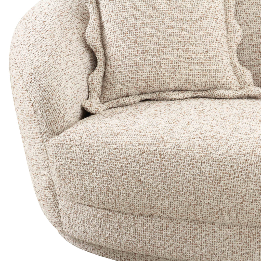 Marion 2-Piece Two-Tone Textured Performance Boucle Sectional