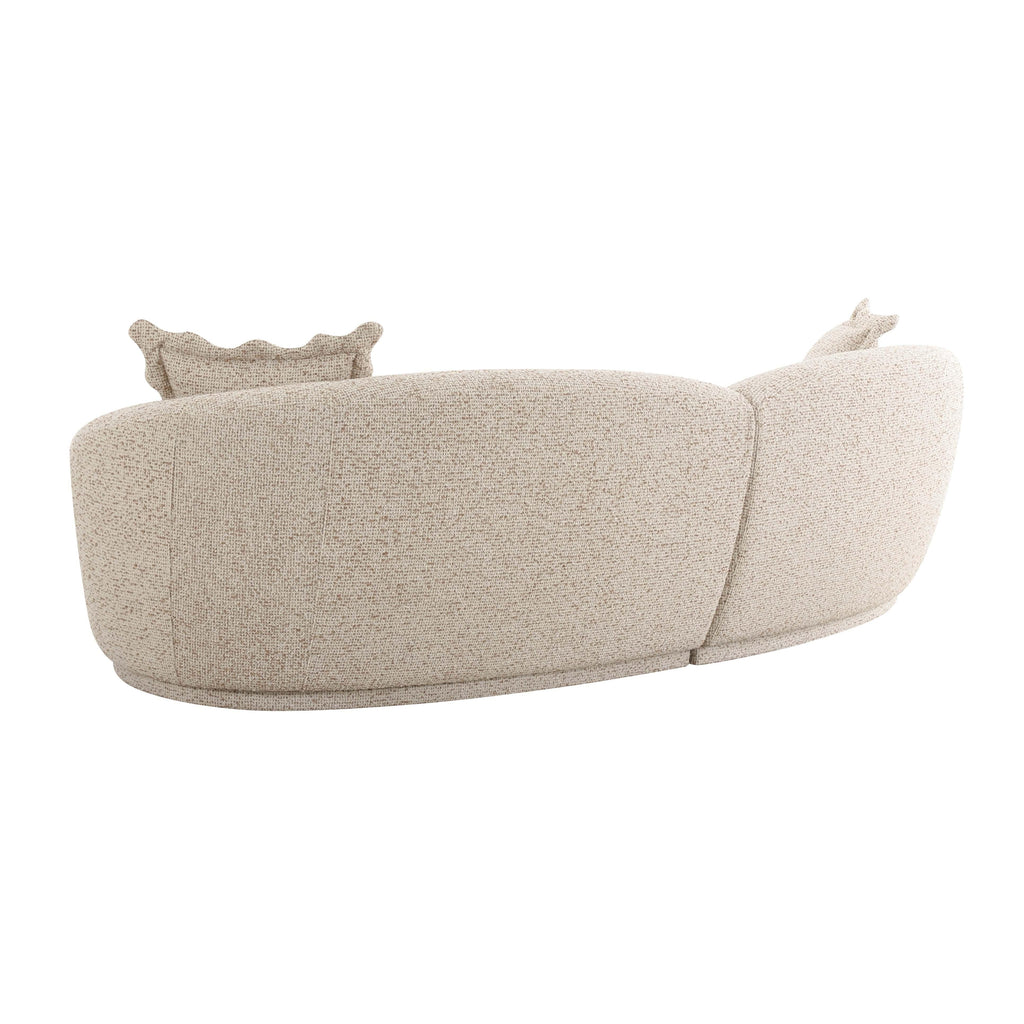 Marion 2-Piece Two-Tone Textured Performance Boucle Sectional