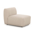 Sylvie Cream Performance Boucle Armless Chair