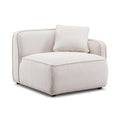 Travie Performance Corduroy Velvet RAF Corner Chair
