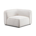 Travie Performance Corduroy Velvet Corner Chair