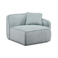 Travie Performance Corduroy Velvet RAF Corner Chair