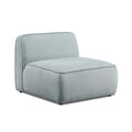 Travie Performance Corduroy Velvet Armless Chair