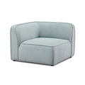 Travie Performance Corduroy Velvet Corner Chair