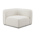 Travie Sand Upcycled Performance Linen Corner Chair