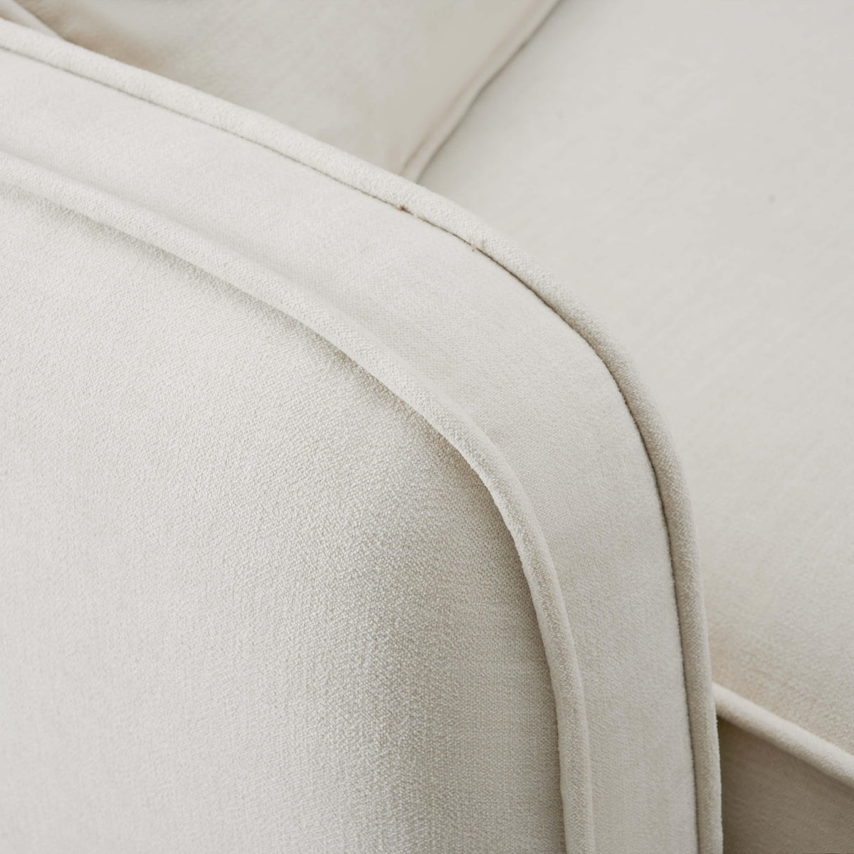 Travie 5-Piece Sand Upcycled Performance Linen Modular L-Sectional