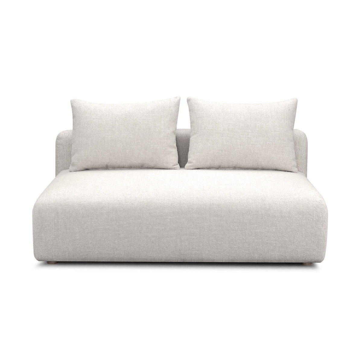 Hangover 64" Armless Loveseat