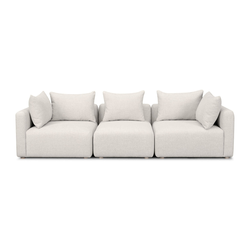 Hangover 112.5" Textured Fabric Sofa