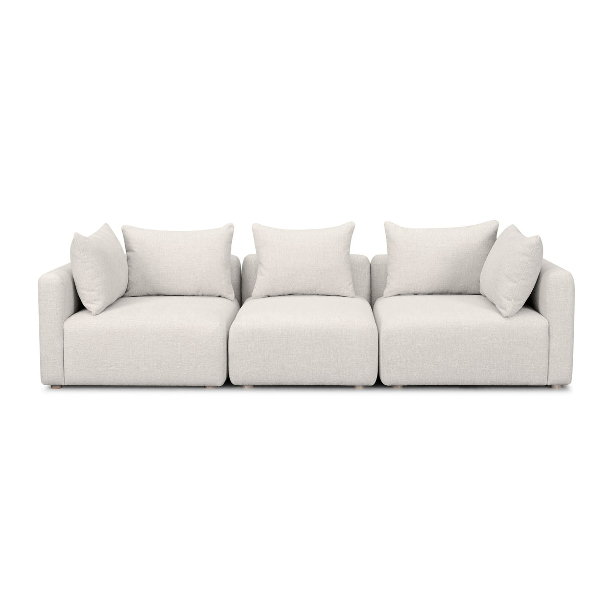 Hangover 112.5" Textured Fabric Sofa