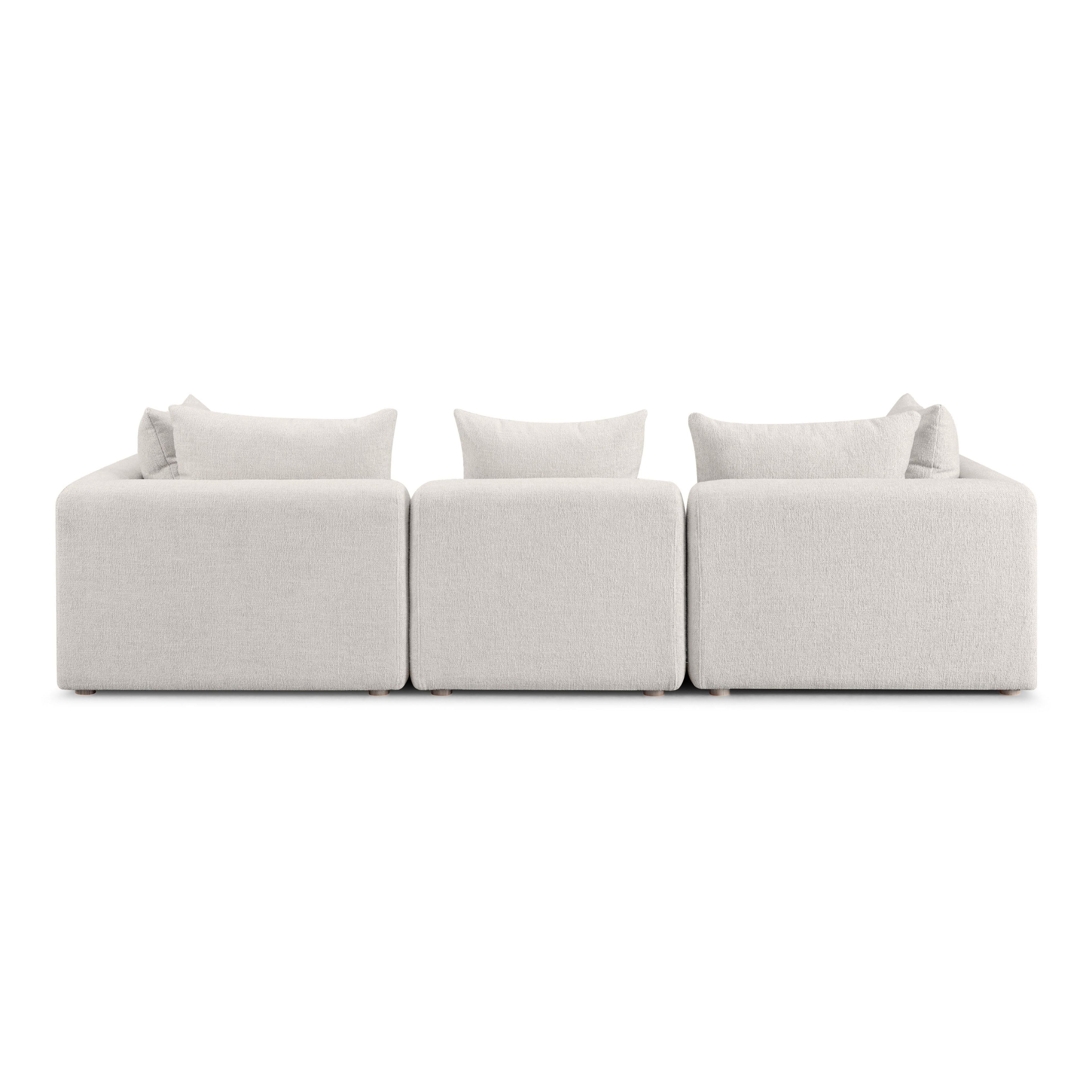Hangover 112.5" Textured Fabric Sofa