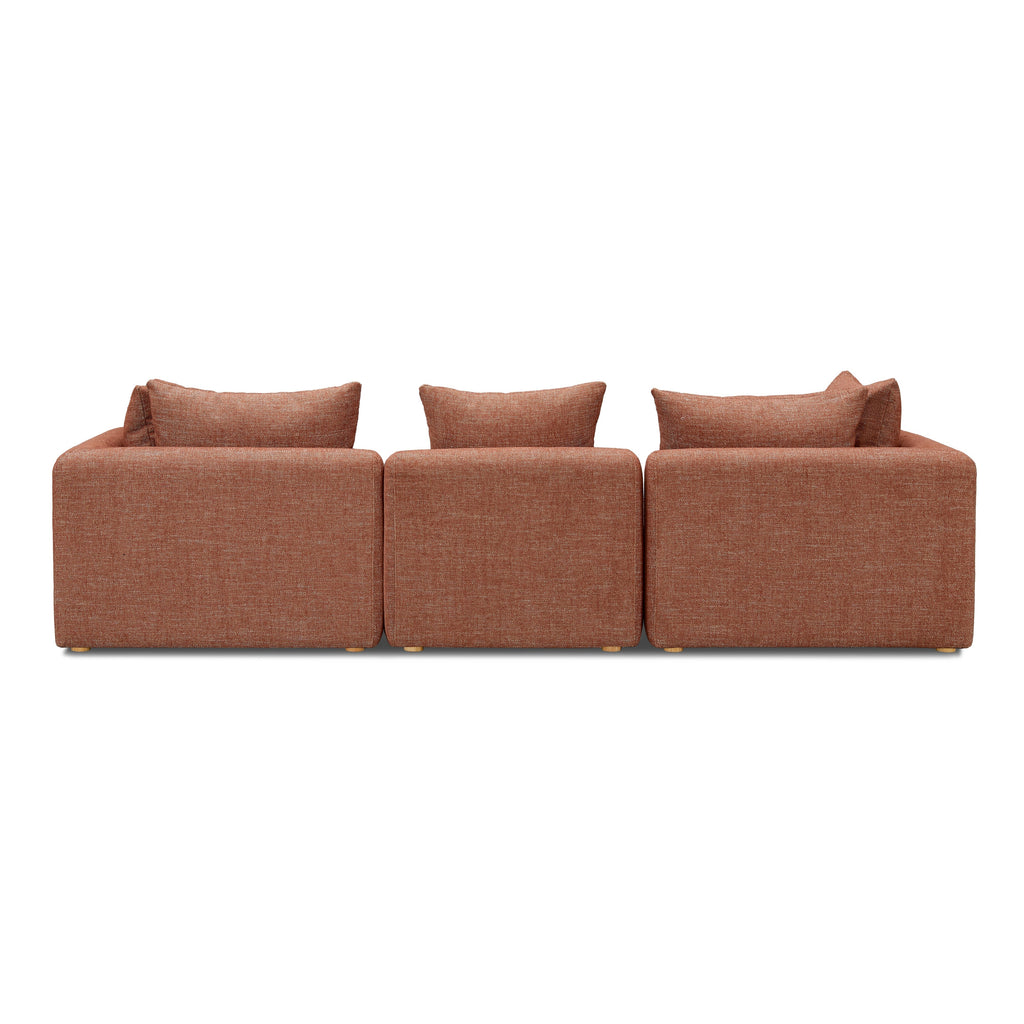 Hangover 112.5" Textured Fabric Sofa