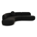 Broohah 3-Piece Performance Fabric L-Shaped Sectional
