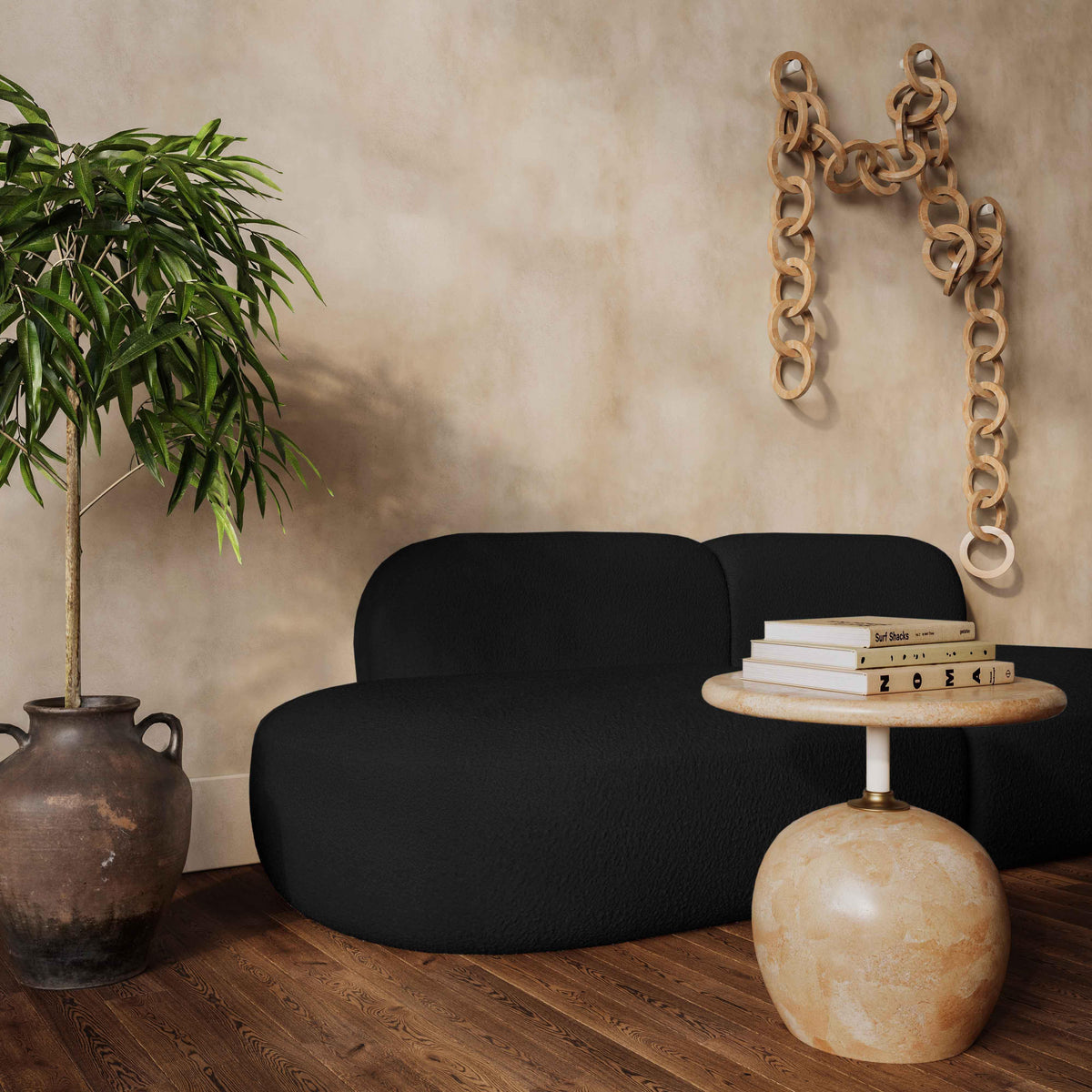 Broohah 94" Performance Fabric Sofa