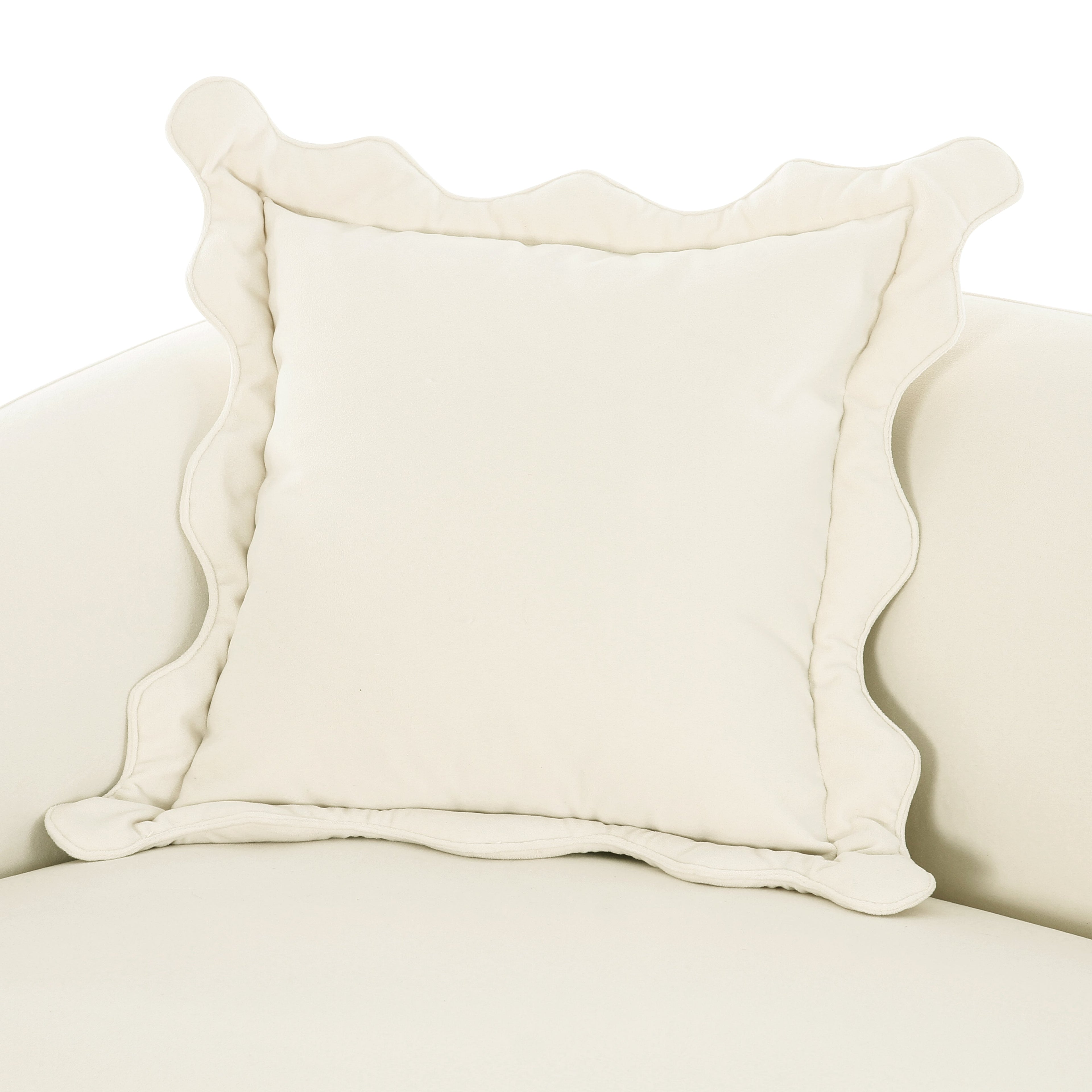 Lou 91" Performance Velvet Sofa