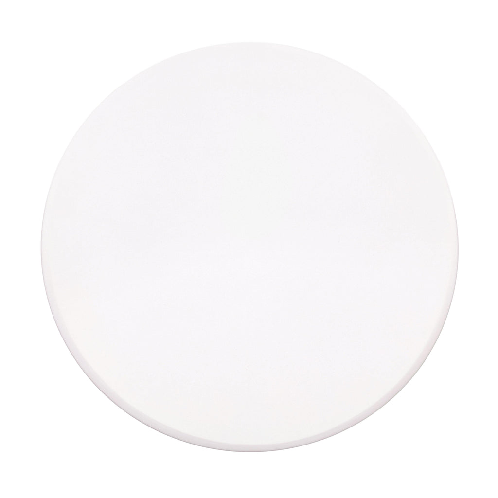 Tulum 27.5" Ivory Concrete Indoor / Outdoor Round Coffee Table