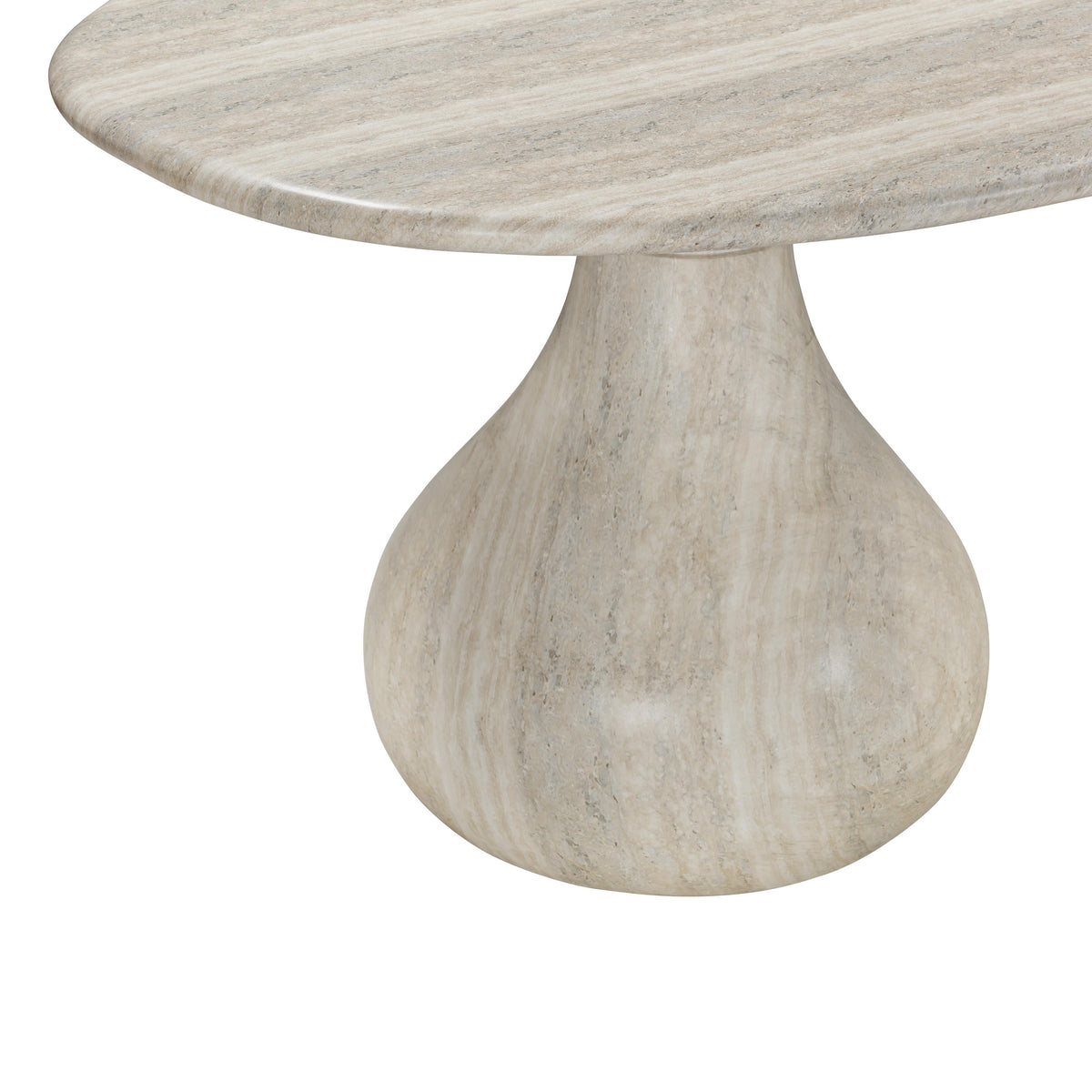 Smooch 87" Concrete Indoor/Outdoor Dining Table