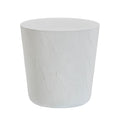 Margot Light Grey Faux Plaster Indoor/Outdoor Concrete Stool