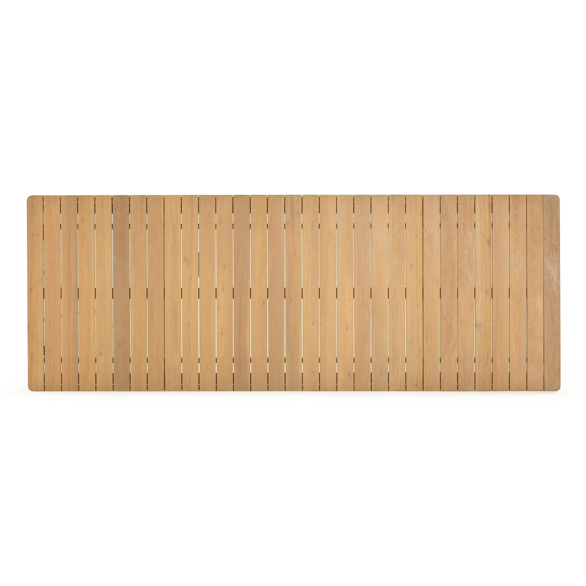Sardinia 95" Light Teak Outdoor Rectangular Dining Table