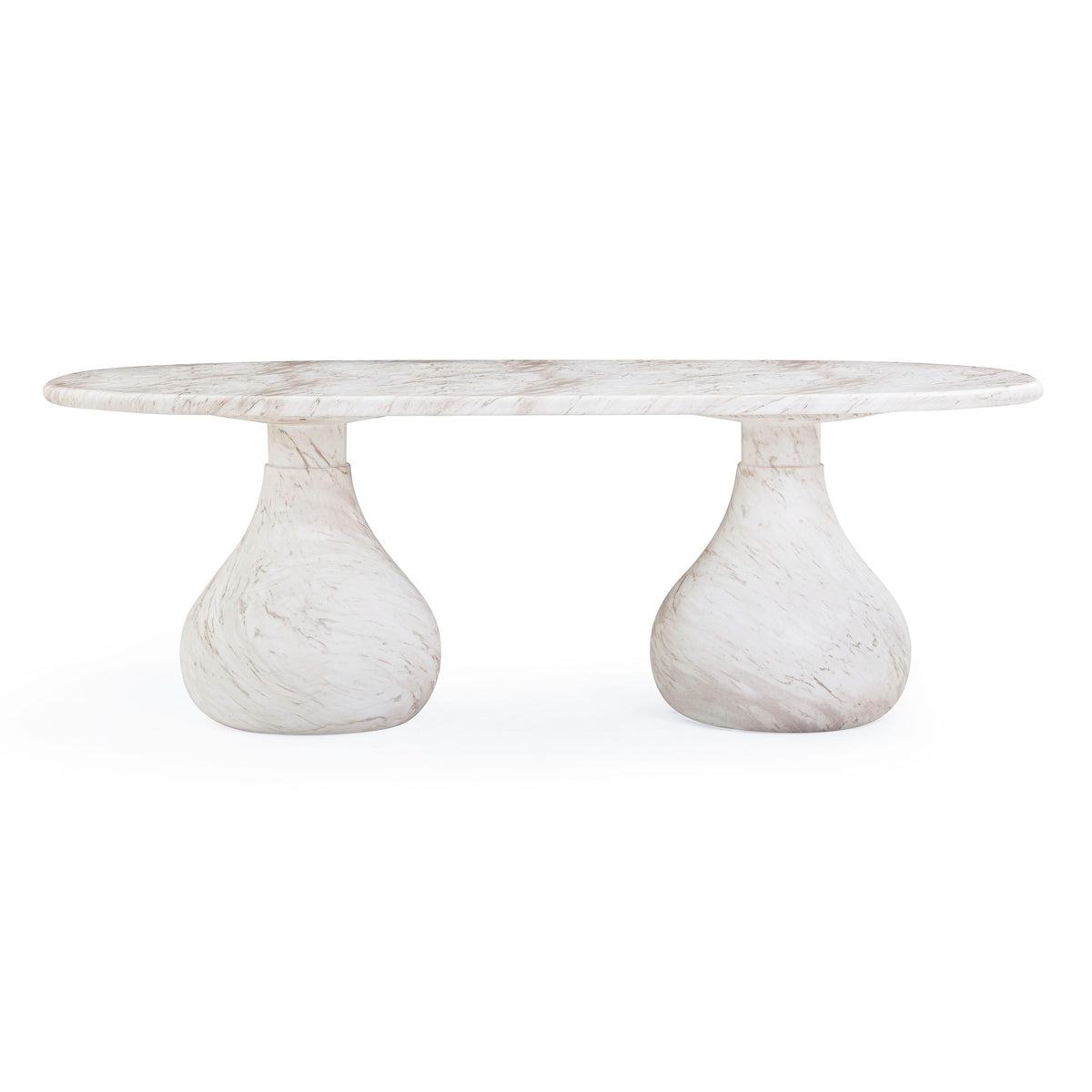 Smooch 87" Concrete Indoor/Outdoor Dining Table