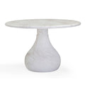 Smooch 47" Concrete Indoor/Outdoor Round Dining Table