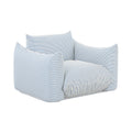 Saint Tropez Striped Stuffed Indoor/Outdoor Armchair