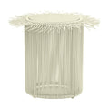 Rafa Outdoor Side Table — Cream null