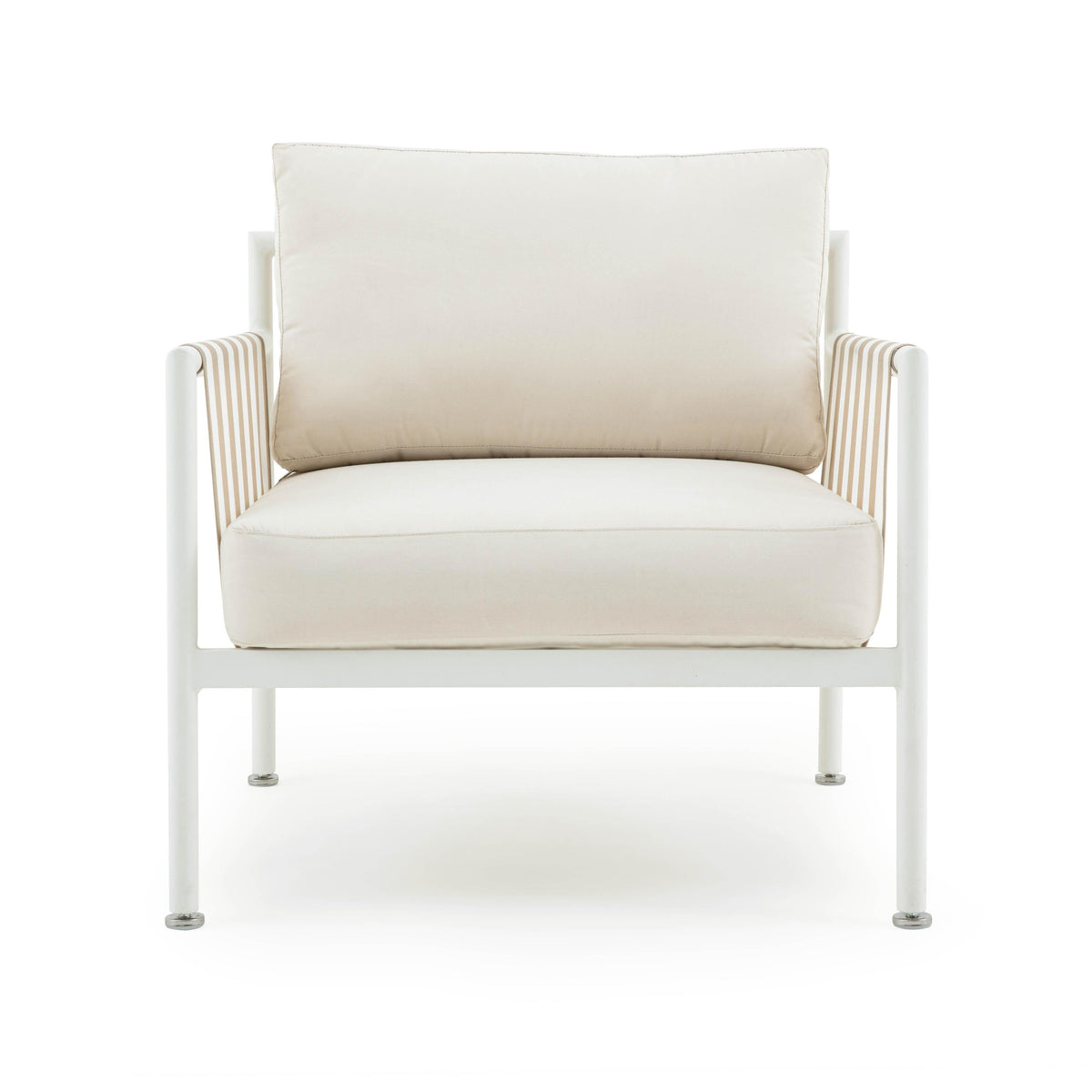 Dunes Cream Outdoor Accent Chair