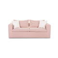 Salty 84.5" Striped Contract-Grade Indoor/Outdoor Sofa