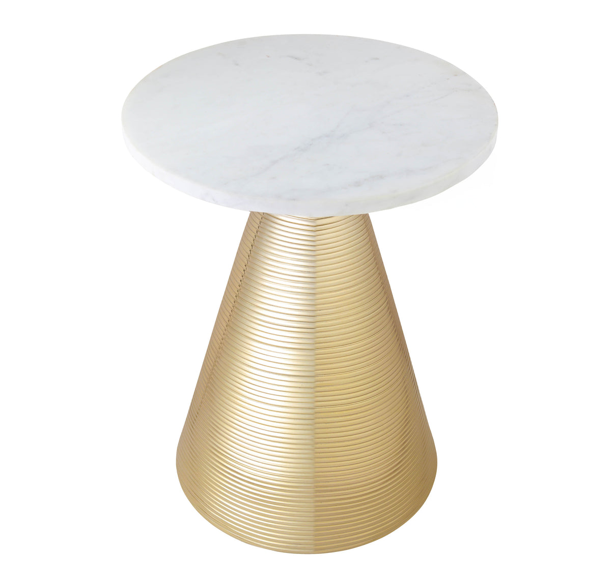 Tempo Marble Round Side Table