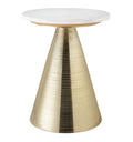 Tempo Marble Round Side Table
