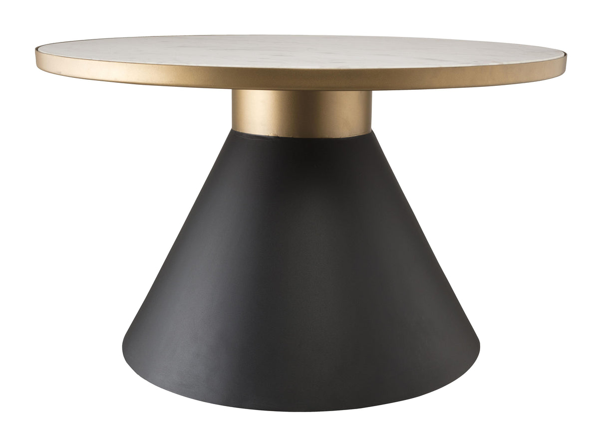 Richard 27" Marble Round Coffee Table