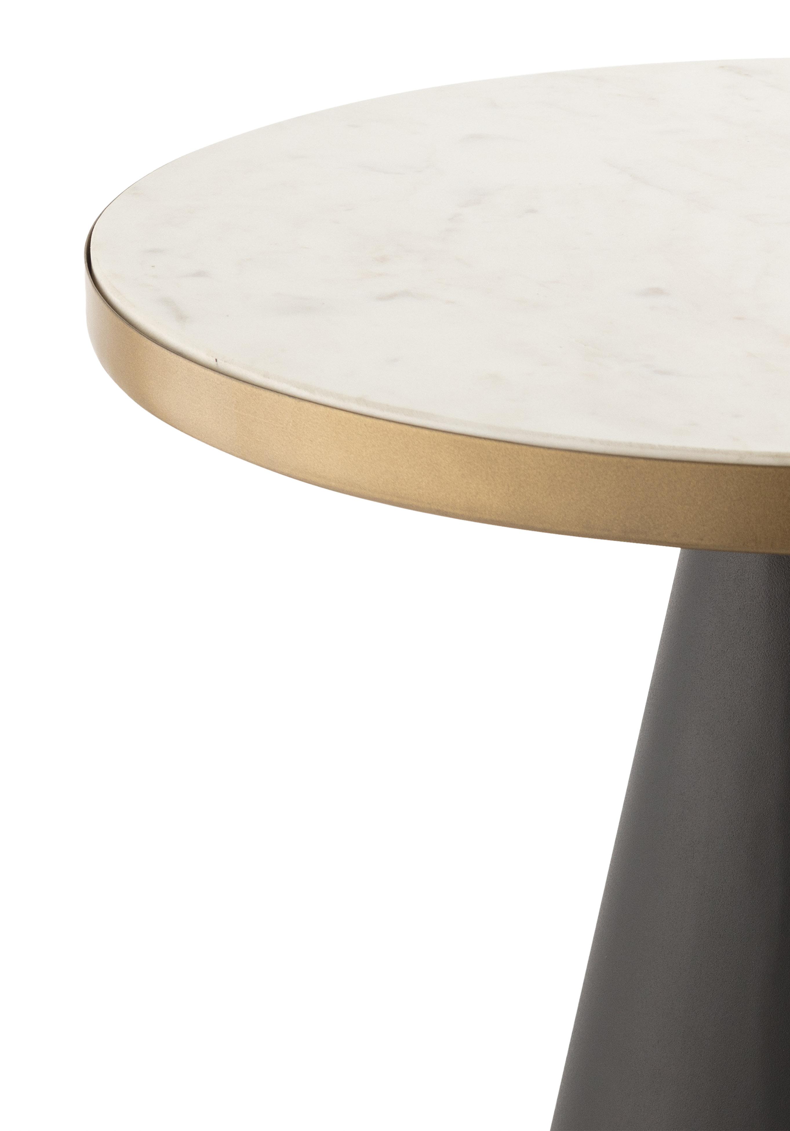 Richard Marble Round Side Table