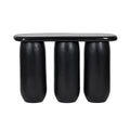 Rahul 49" Textured Console Table — Black null