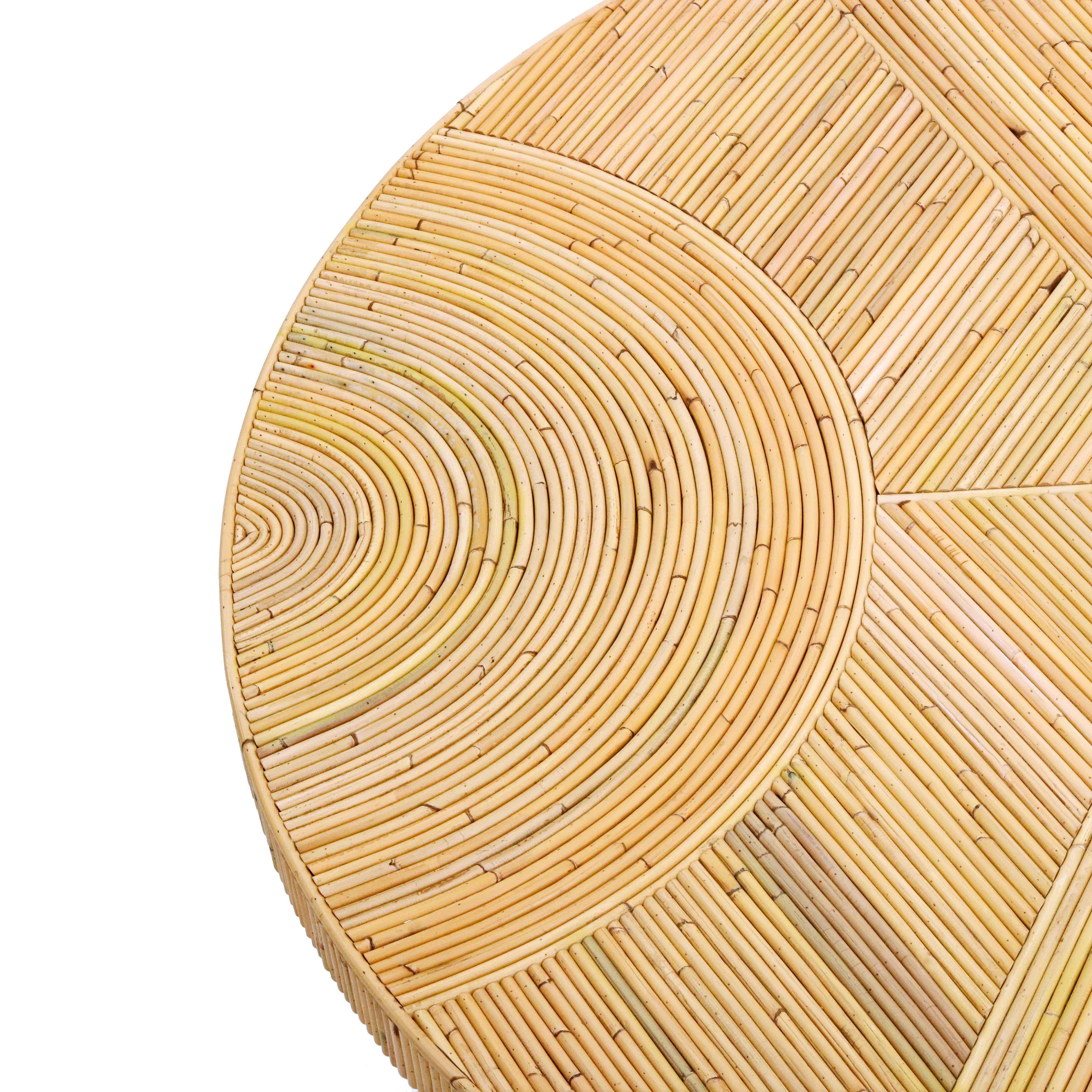 Acadia 47" Rattan Coffee Table