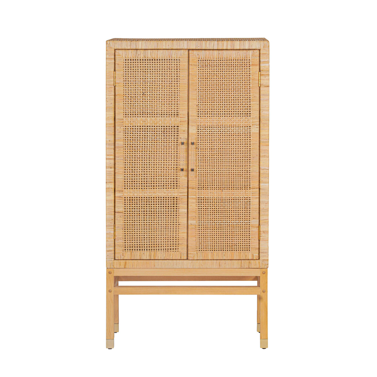 Amara Woven Rattan Cabinet