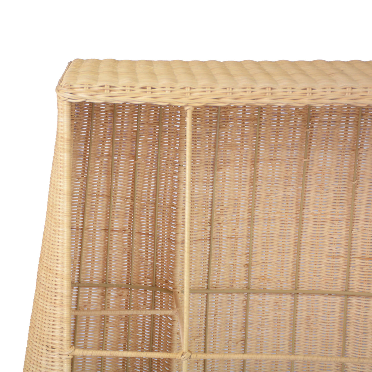Egan 55" Natural Rattan Console Table