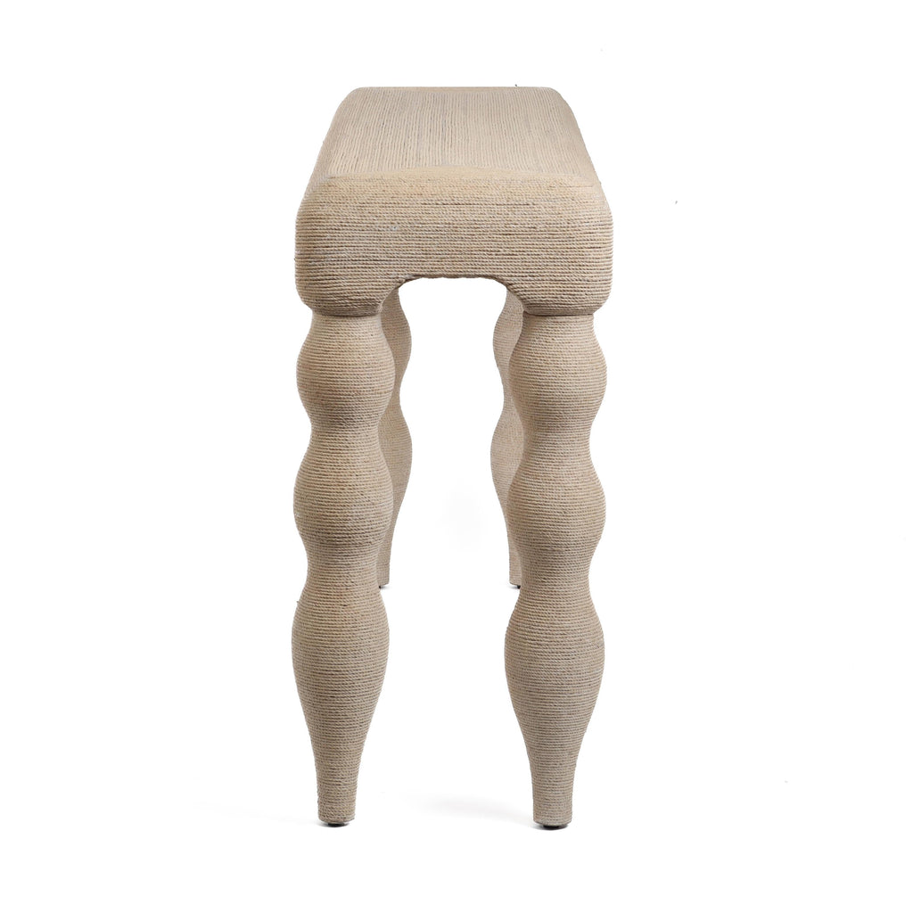 Vicky 68" Natural Woven Seagrass Console Table