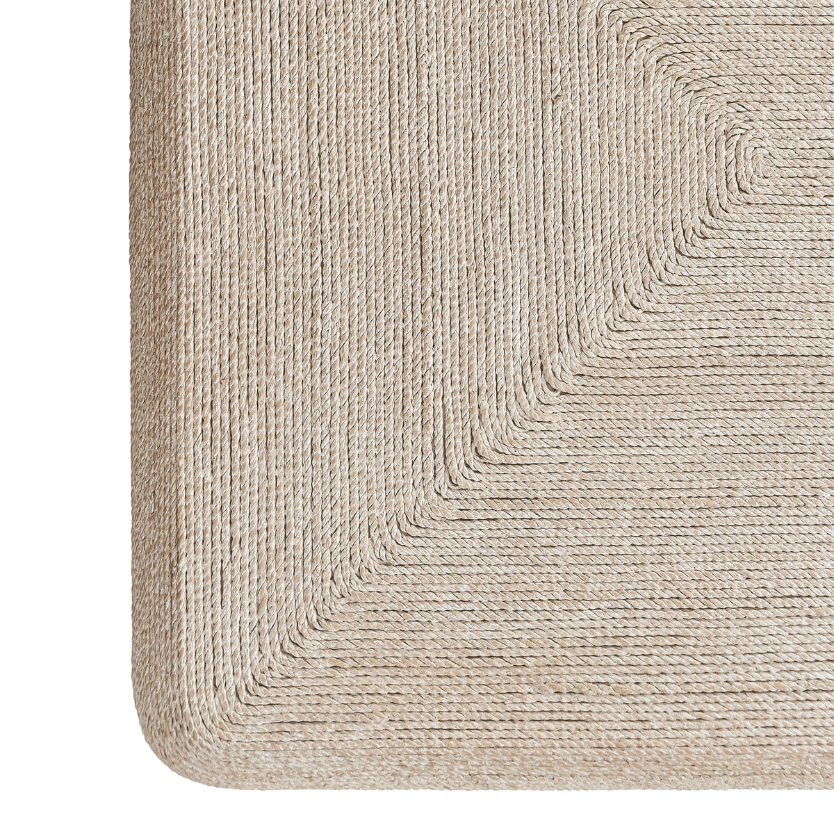 Vicky 49" Natural Woven Seagrass Rectangular Coffee Table