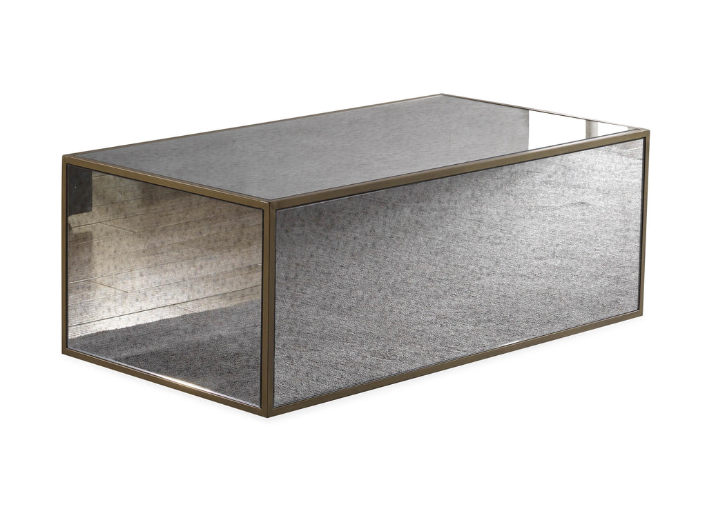 Lana Mirrored Coffee Table (43"-48")